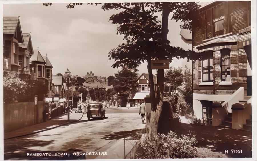 Broadstairs Ramsgate Rd Vintage A4 Photo Print