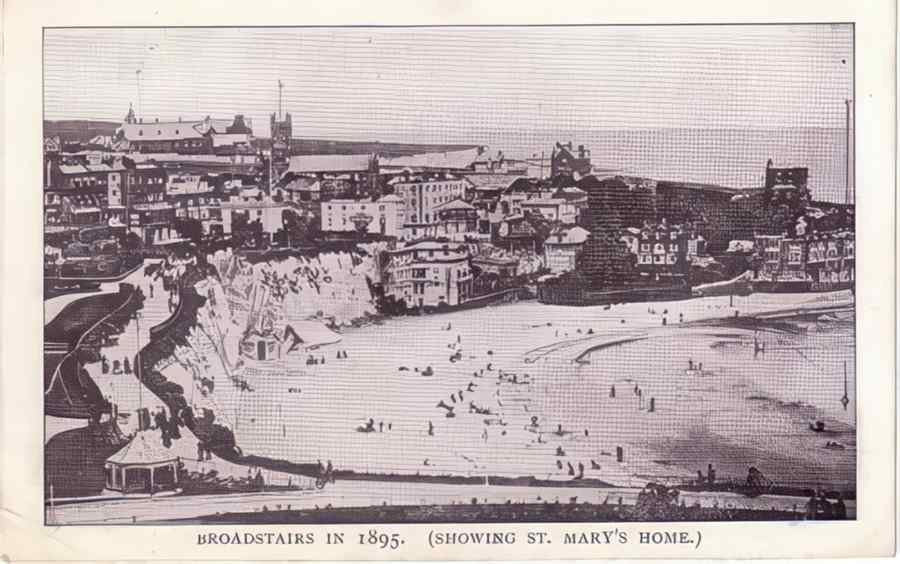 Broadstairs St Marys Home 1895 Vintage A4 Photo Print