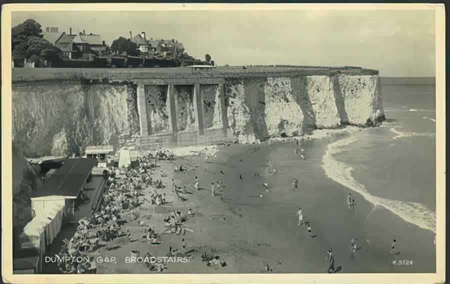 Broadstairs The Gap Vintage A4 Photo Print