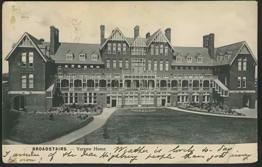 Broadstairs Yarrow Home 1909 Vintage A4 Photo Print