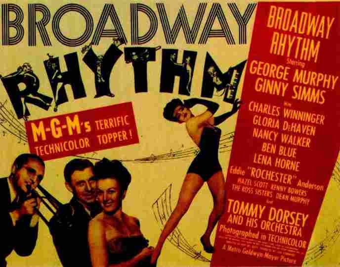 Broadway Rhythm 02  film star poster A4 Photo Print