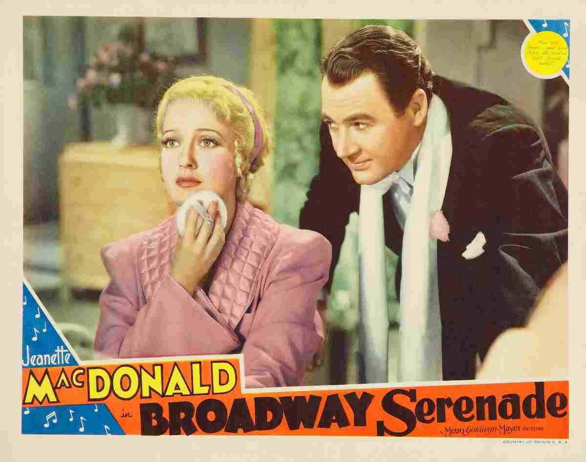 Broadway Serenade 02  film star poster A4 Photo Print