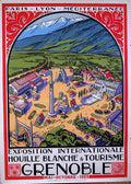 BrodersGrenoble Vintage Advert A4 Photo Print