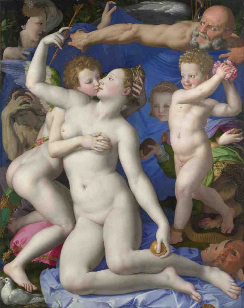 Bronzino An Allegory with Venus and Cupid A4 Photo Print
