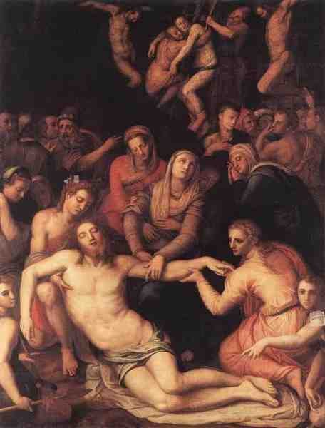 Bronzino Deposition A4 Photo Print
