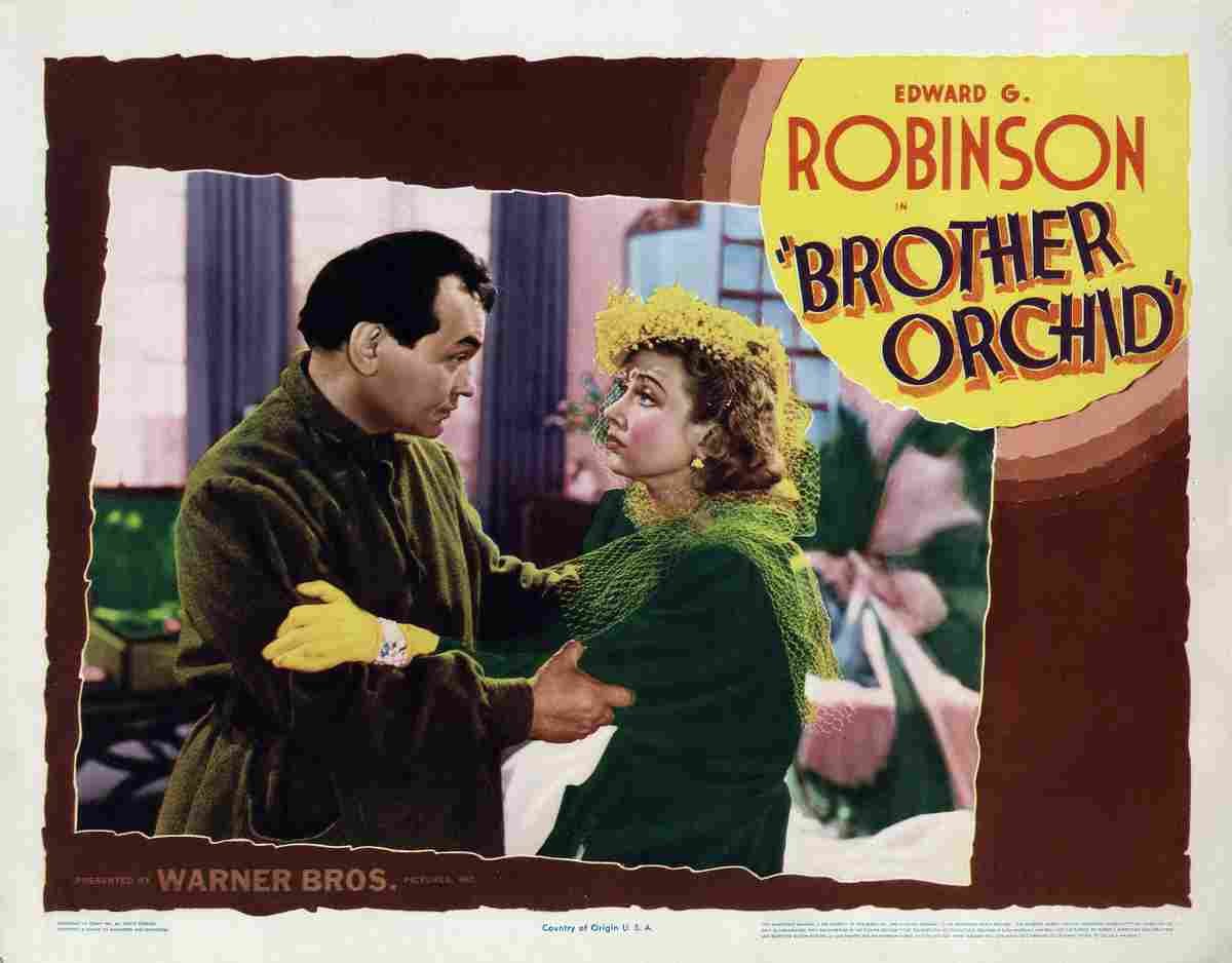 Brother Orchid 08  film star poster A4 Photo Print