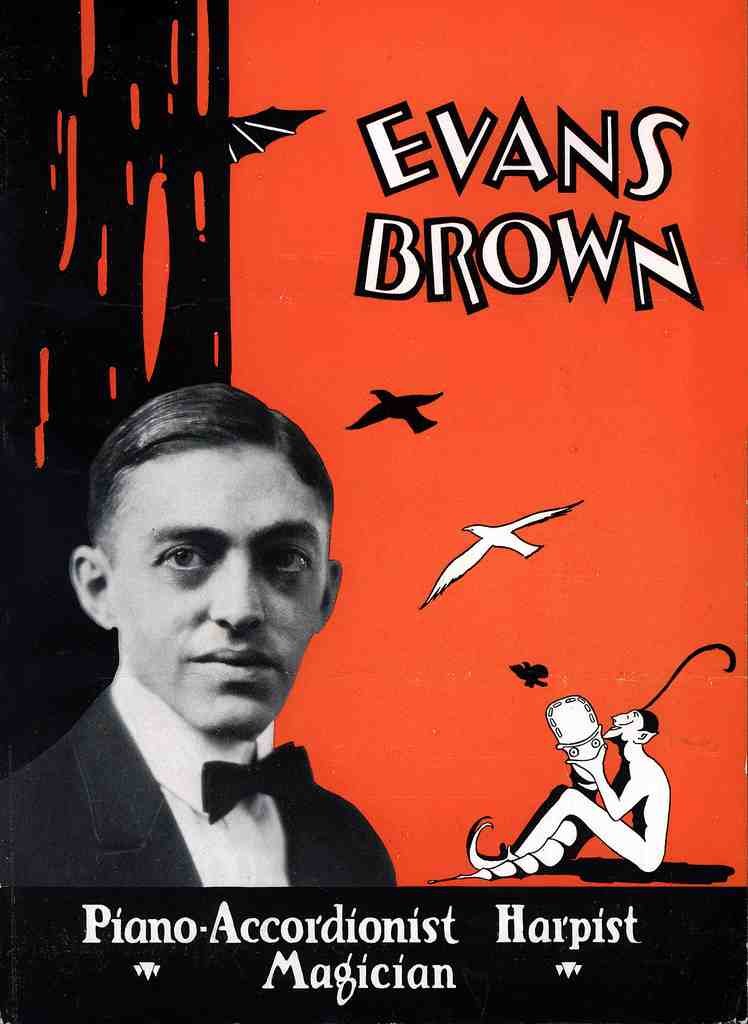 Brown 2 Magic Magician Vintage A4 Photo Print