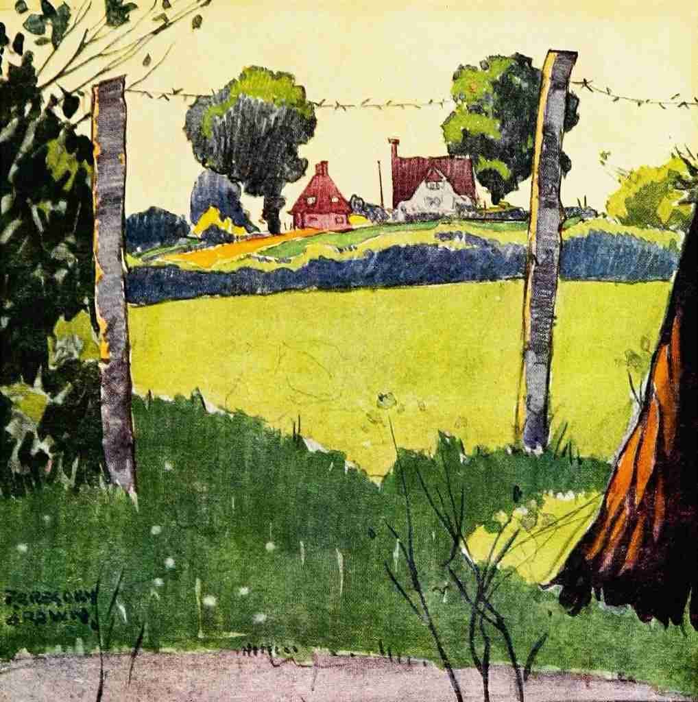 Brown F Gregory 1887 1941 Afternoon A4 Photo Print
