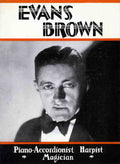Brown Magic Magician Vintage A4 Photo Print