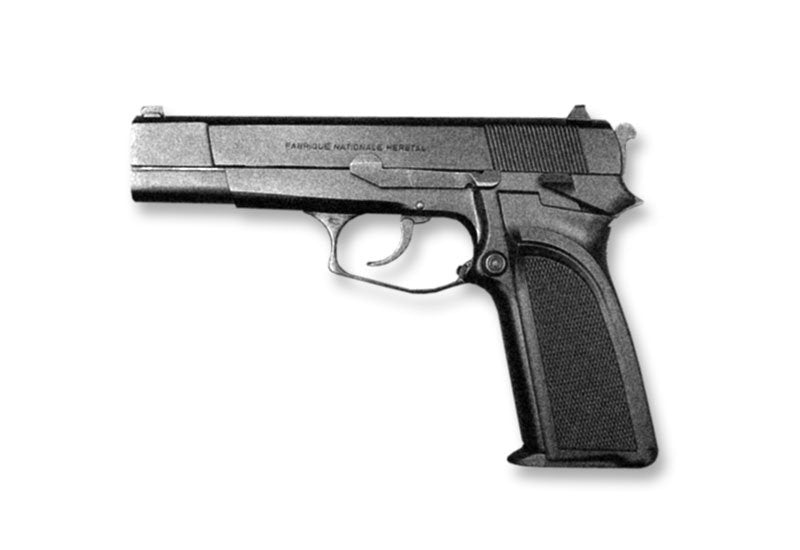 Browning Bda Military A4 Photo Print