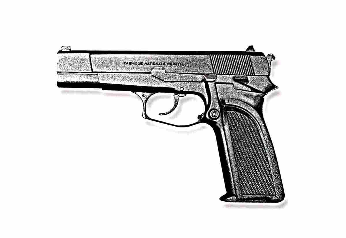 Browning Bda (2) Military A4 Photo Print