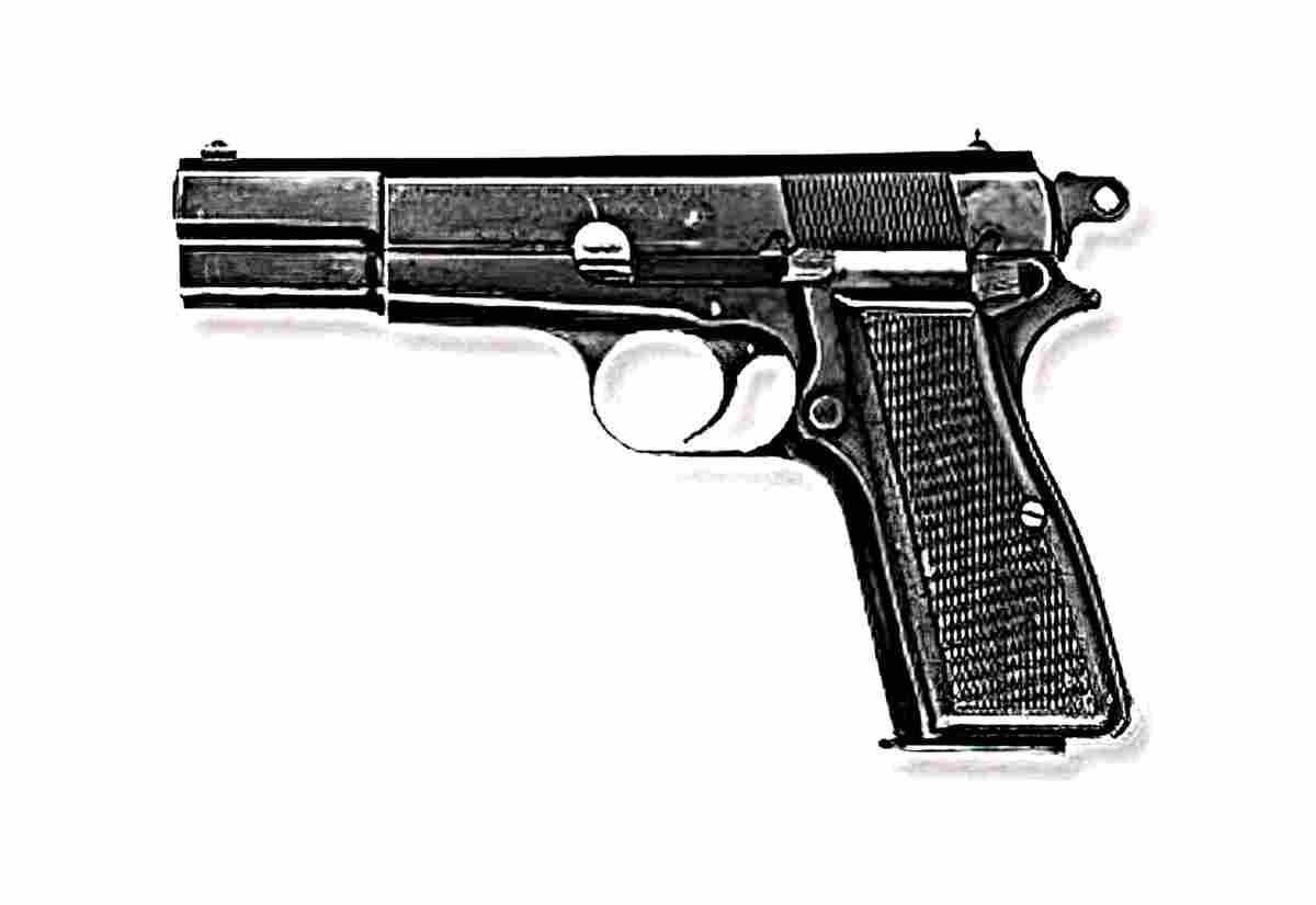 Browning High Power Fn Gp35 (2) Military A4 Photo Print