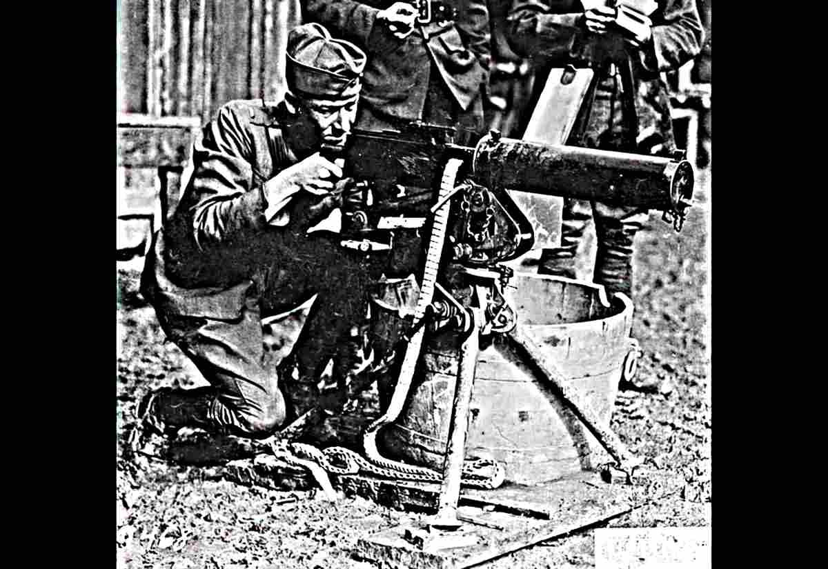 Browning M1917 10 (2) Military A4 Photo Print