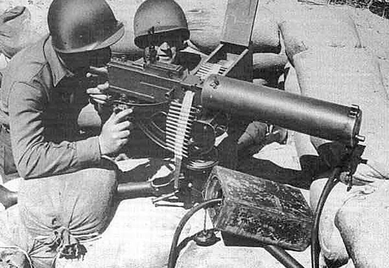 Browning M1917 12 Military A4 Photo Print