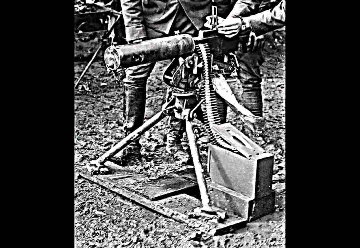 Browning M1917 9 (2) Military A4 Photo Print