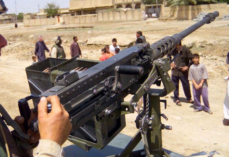Browning M2 Heavy Machine Gun 10 Military A4 Photo Print