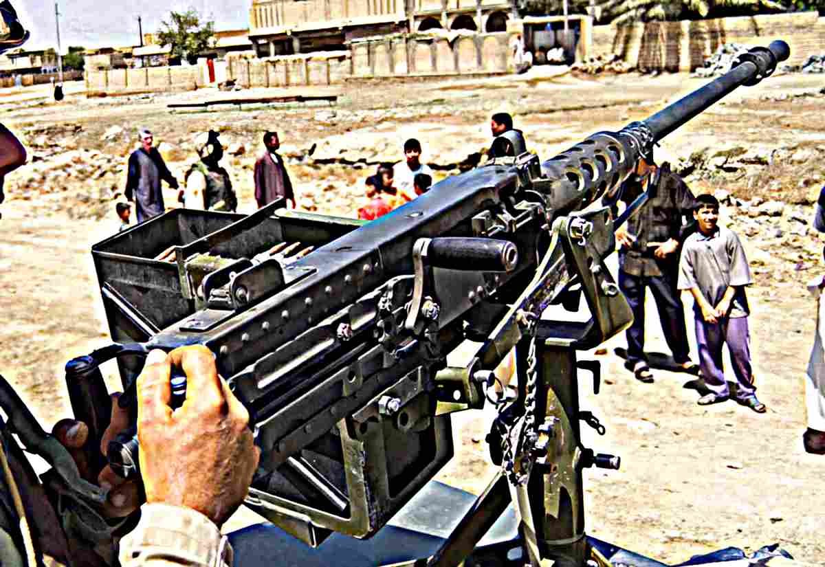 Browning M2 Heavy Machine Gun 10 (2) Military A4 Photo Print