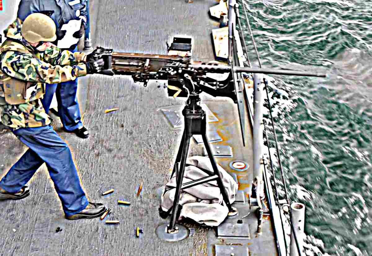 Browning M2 Heavy Machine Gun 13 (2) Military A4 Photo Print