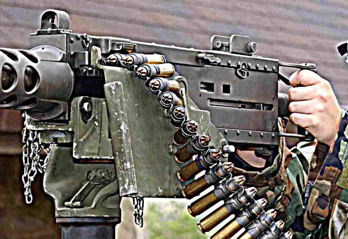 Browning M2 Heavy Machine Gun 15 (2) Military A4 Photo Print