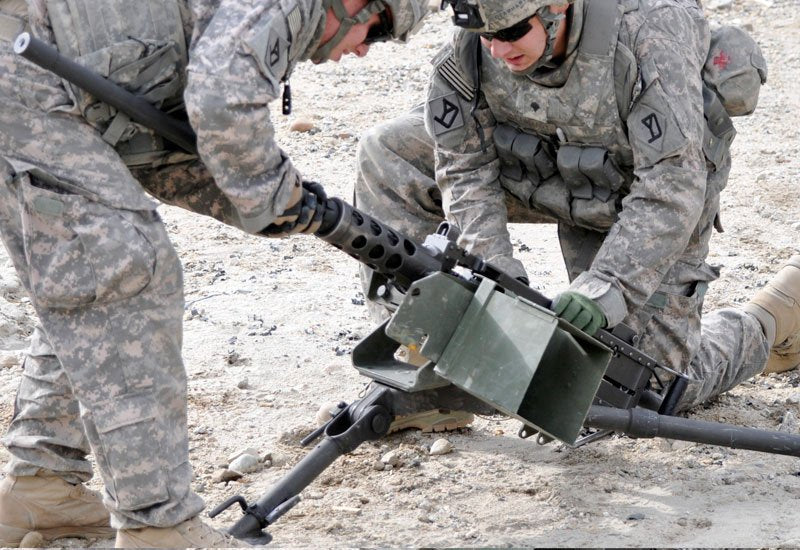 Browning M2 Heavy Machine Gun 2 Military A4 Photo Print