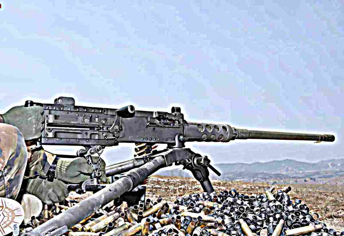 Browning M2 Heavy Machine Gun 5 (2) Military A4 Photo Print