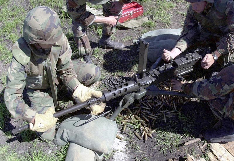 Browning M2 Heavy Machine Gun 6 Military A4 Photo Print