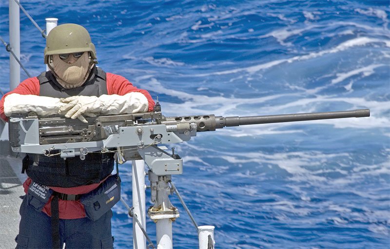 Browning M2 Heavy Machine Gun 9 Military A4 Photo Print