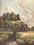 Bruhl Louis Burleigh 1861 1942 Britain Beautiful 1920 Harlech Castle A4 Photo Print