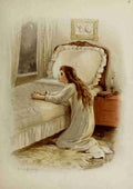 Brundage Frances 1854 1937 Look up Lift up 1890 Prayer A4 Photo Print