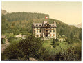 Brunig Spring House Brunig Bernese Oberland Vintage A4 Photo Print