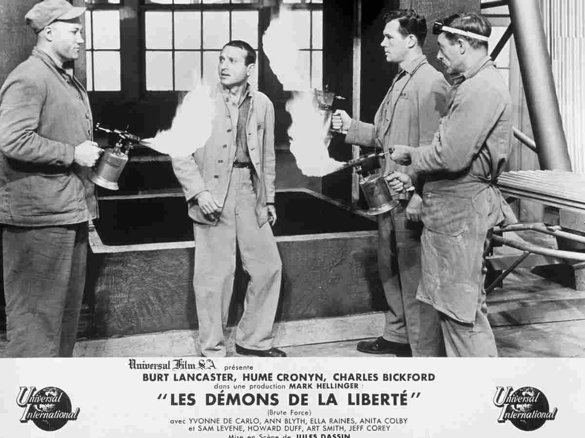 Brute Force 1947 11  film star poster A4 Photo Print