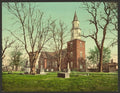 Bruton Parish Church Williamsburg Virginia Vintage A4 Photo Print