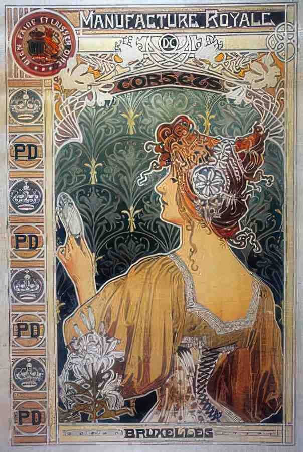 Bruxelles Vintage Advert A4 Photo Print