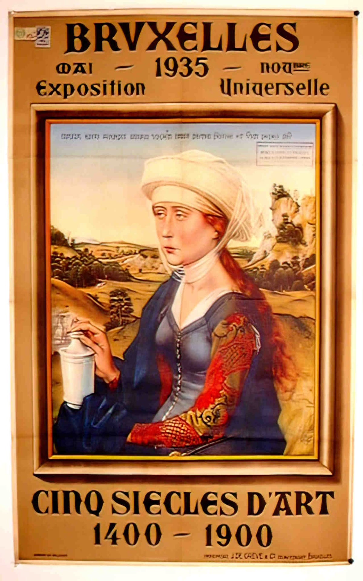 Bruxelles1935 Advert A4 Photo Print