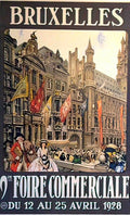 Bruxelles2 Advert A4 Photo Print