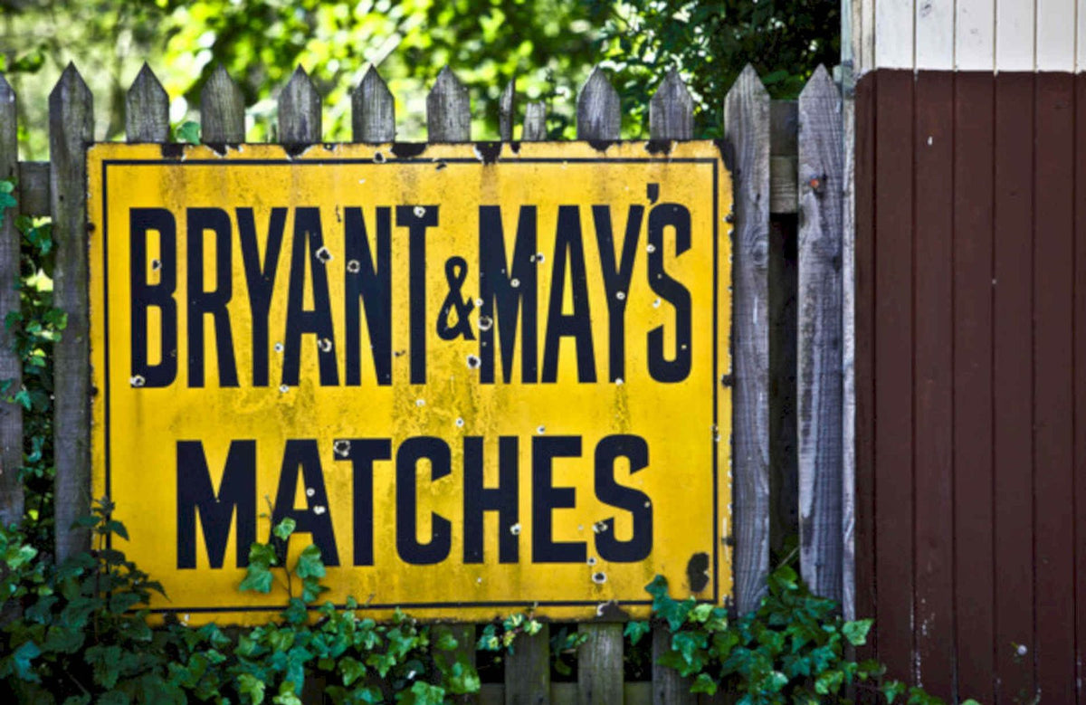 Bryant May Matches Vintage Retro Advert Poster A4 Photo Print