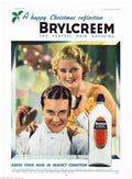 Brylcreem Ad Barber Decor 1937 Christmas barber advert A4 Photo Print