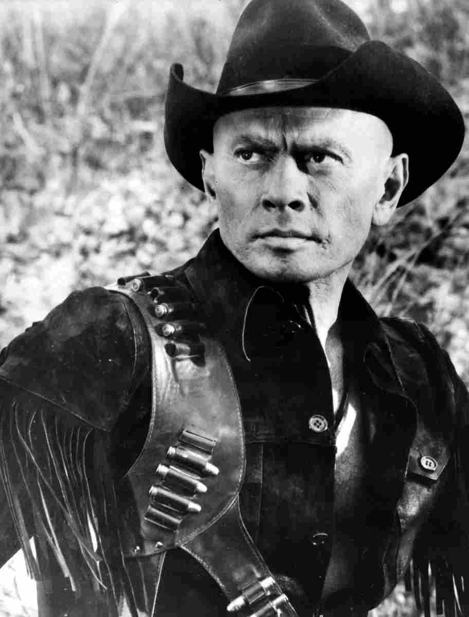 Brynner Yul Magnificent Seven The z1 film star poster A4 Photo Print