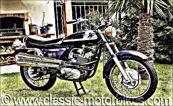 Bsa 350 Fury motorbike A4 Photo Print