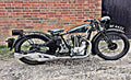 Bsa B30 motorbike A4 Photo Print