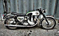 Bsa B31 1957 motorbike A4 Photo Print