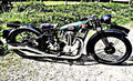 Bsa B4 motorbike A4 Photo Print