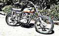 Bsa B44 motorbike A4 Photo Print
