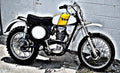 Bsa B50Mx motorbike A4 Photo Print