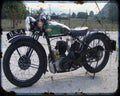 Bsa Bluestar 04 A4 Photo Print Motorbike Vintage Aged