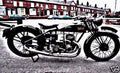 Bsa Gtp motorbike A4 Photo Print