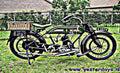 Bsa H 1918 motorbike A4 Photo Print