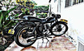 Bsa Major motorbike A4 Photo Print
