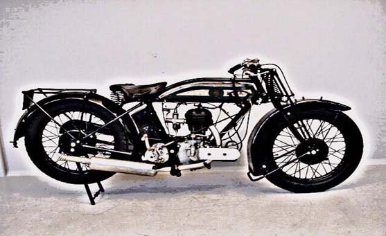 Bsa S27 motorbike A4 Photo Print
