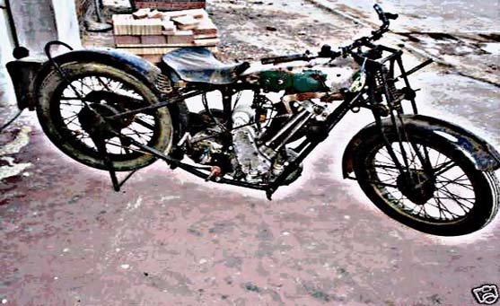 Bsa Sloper motorbike A4 Photo Print